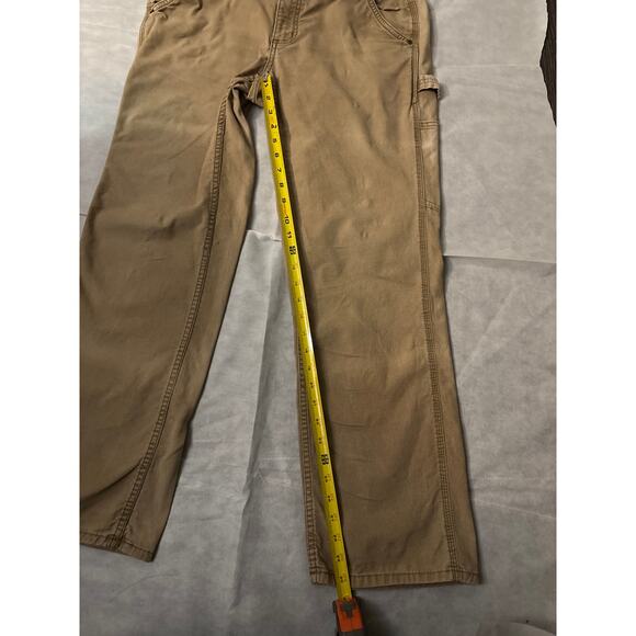 Carhartt Original Fit Jean 12 FLAWS Casual Cabincore Fisherman Heritage Workwear - Picture 10 of 14